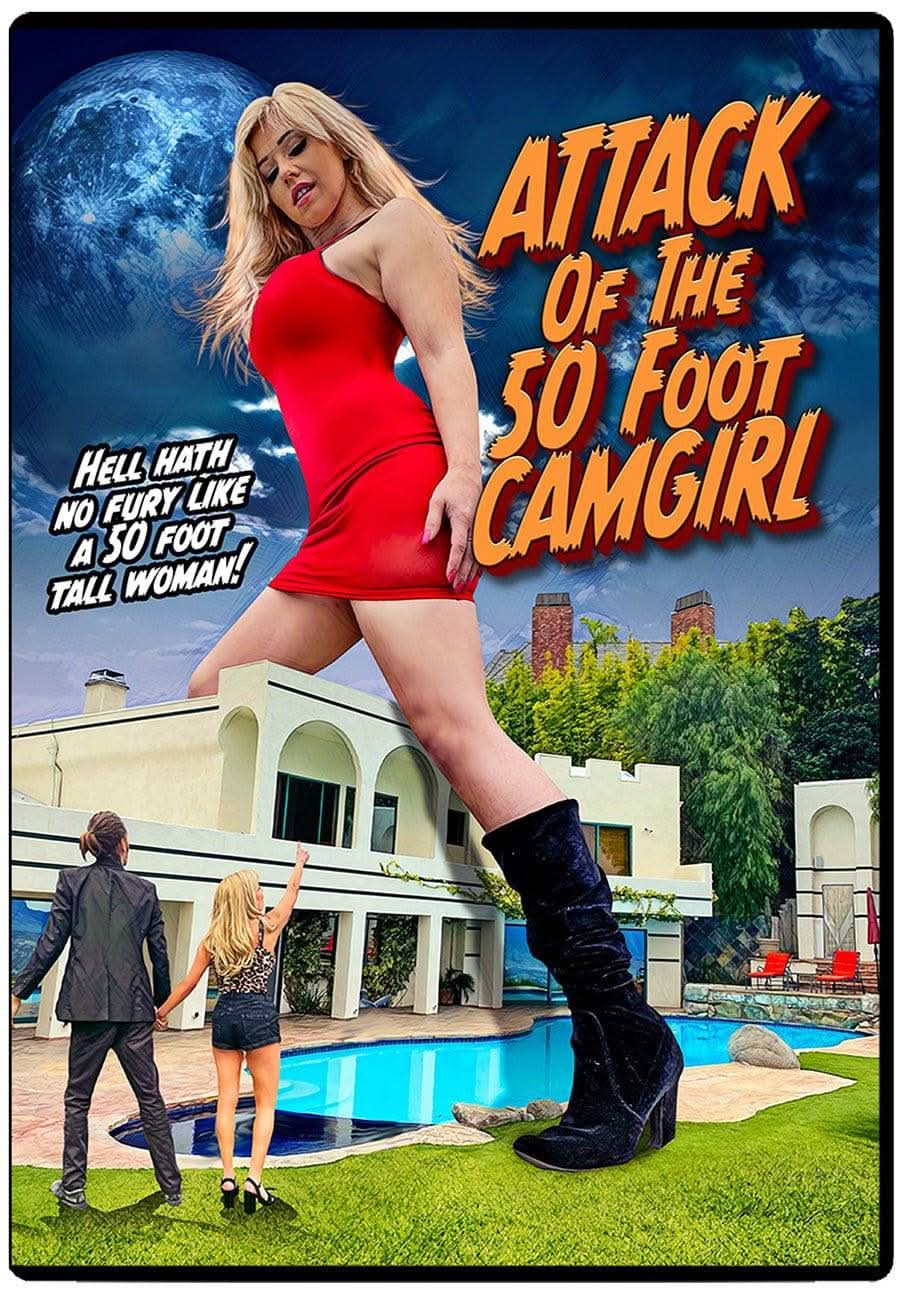 Attack of the 50 Foot Camgirl DVD - Media