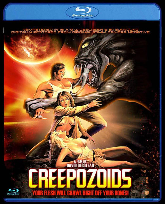 Creepozoids Blu-ray - Media