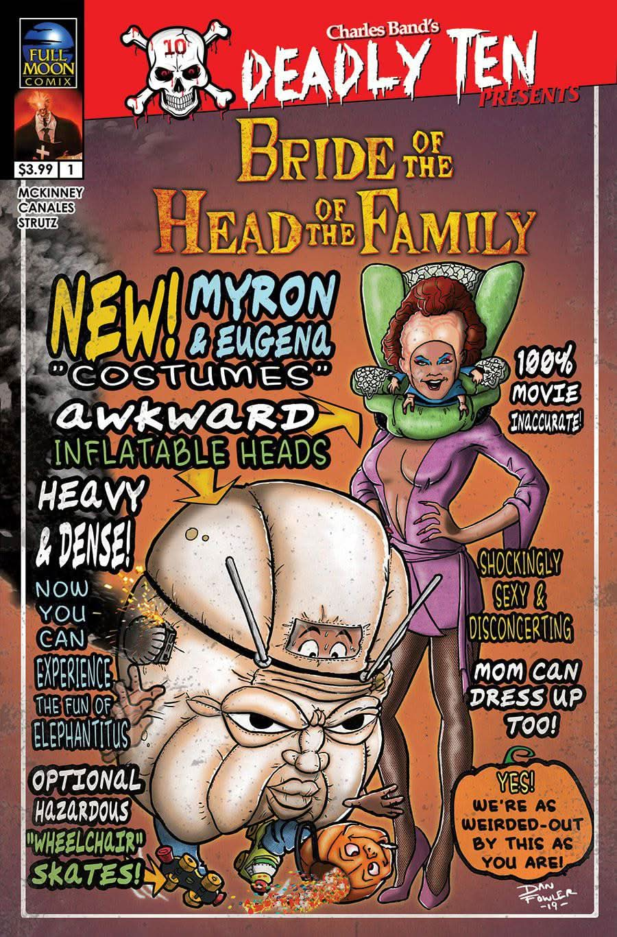 Deadly Ten Presents #6: Bride Of The Head Of The Family (Dan Fowler) - Posters and Prints