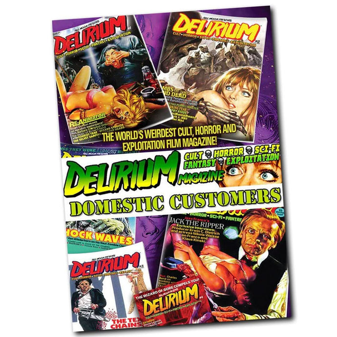 Delirium Magazine Subscription: Issues #38-#41 (DOMESTIC ONLY) - Delirium