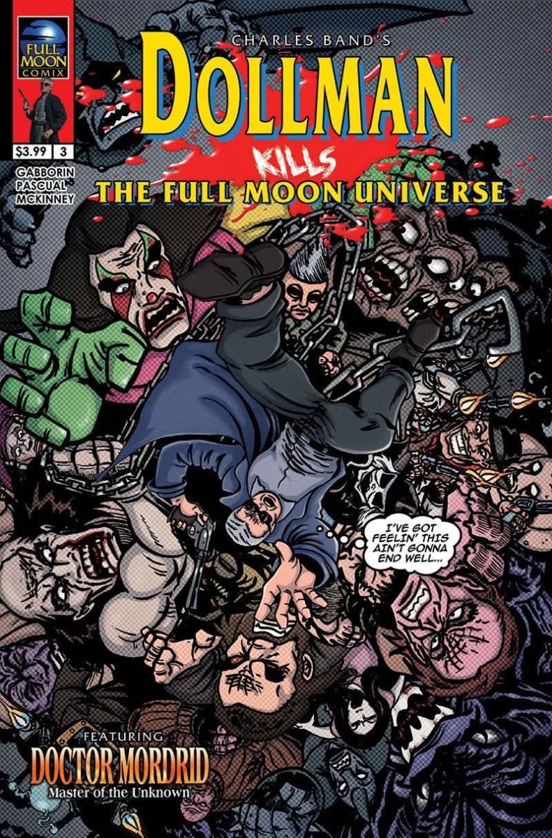 Dollman Kills The Full Moon Universe #3 (Dan Fowler cover) - Posters and Prints