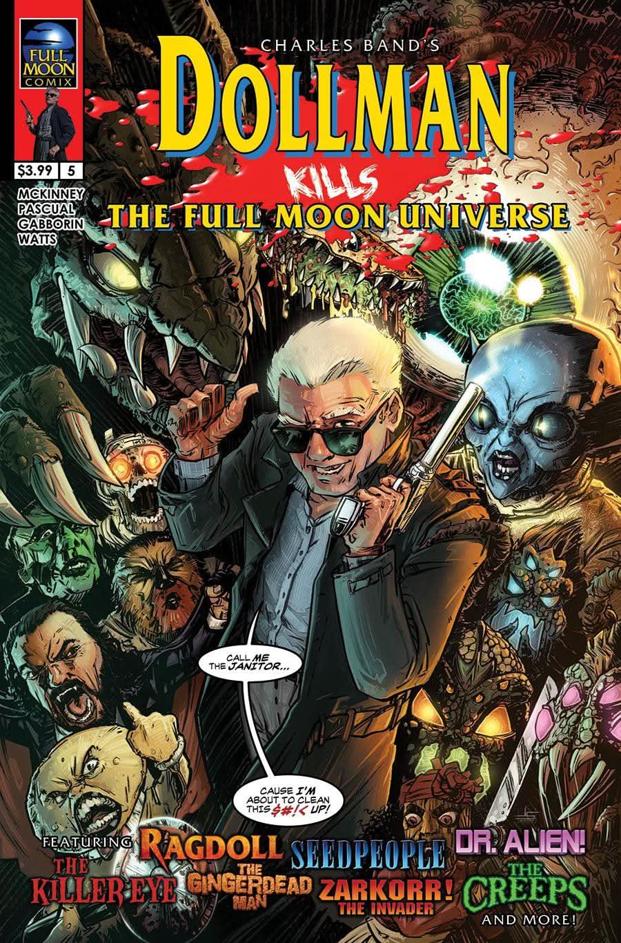 Dollman Kills The Full Moon Universe #5 (Jason Strutz cover) - Posters and Prints