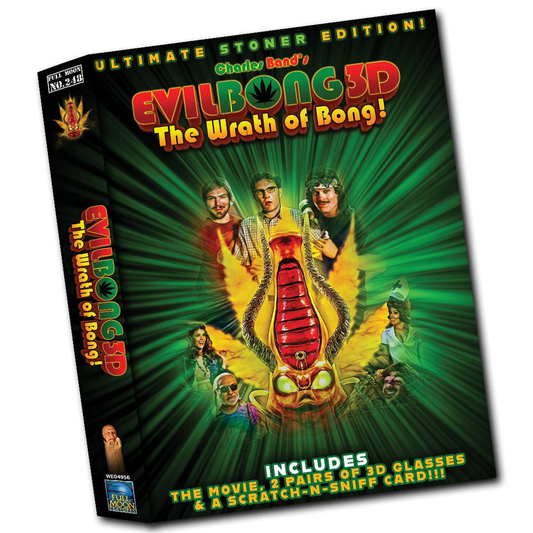 Evil Bong 3D: The Wrath of Bong! Blu-ray | Ultimate Stoner Edition!