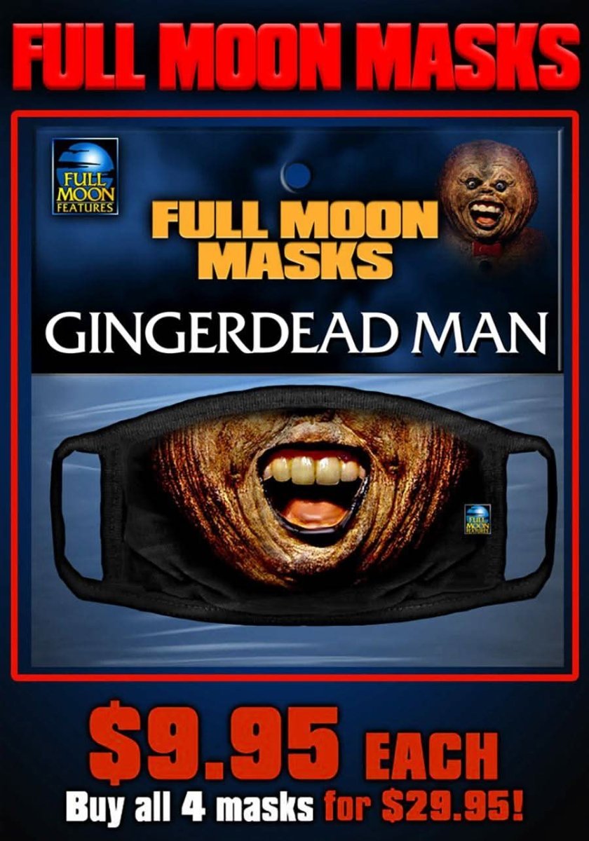 Full Moon Masks: GINGERDEAD MAN - Collectables and Clothing