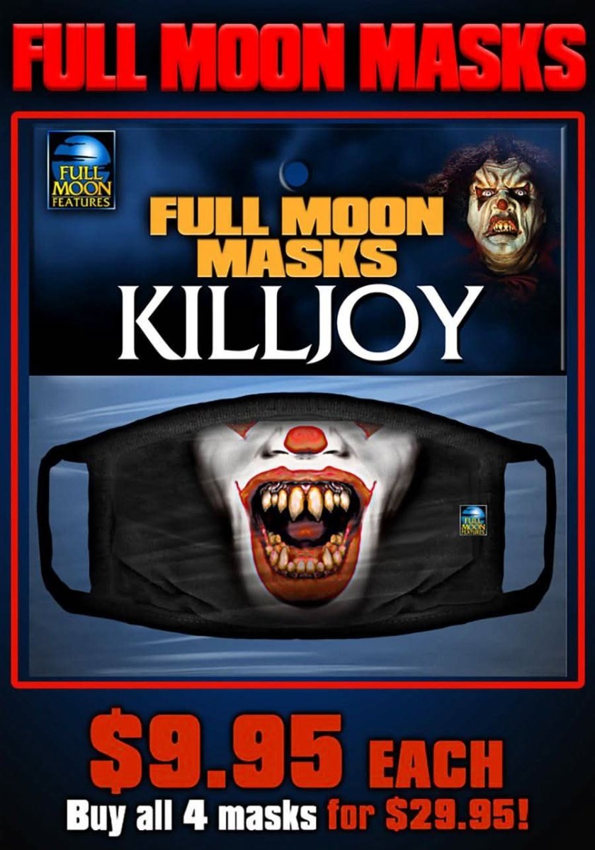 Full Moon Masks: KILLJOY - Collectables and Clothing