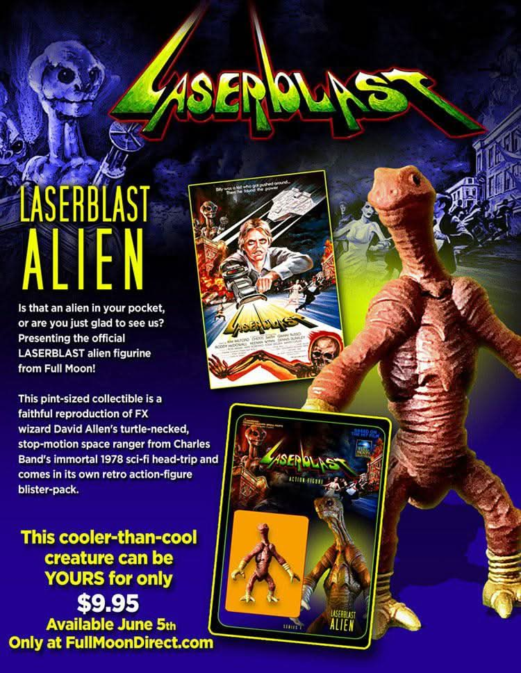 Laserblast Alien Action Figure - Collectables and Clothing