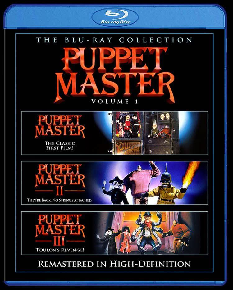 Puppet Master 1-3 Blu-ray Slimline Set - Media