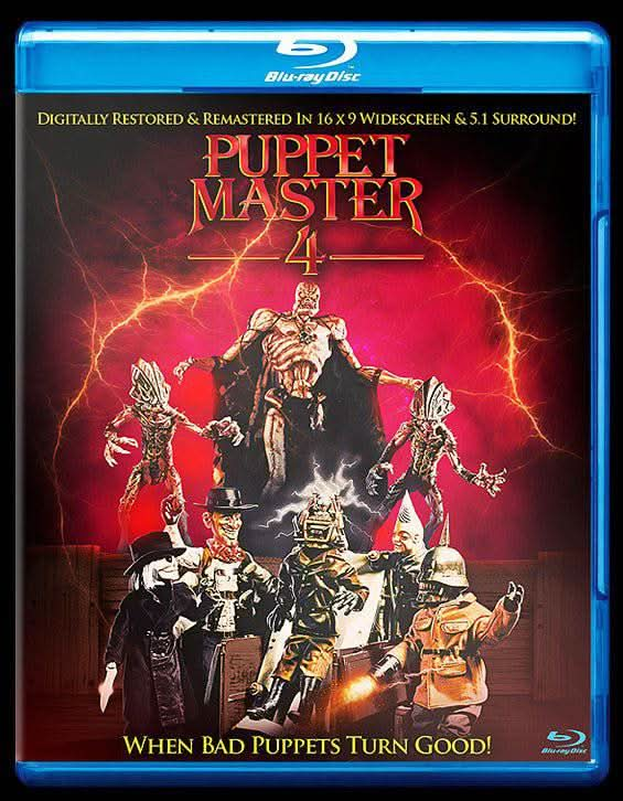 Puppet Master 4: When Bad Puppets Turn Good Blu-ray - Media