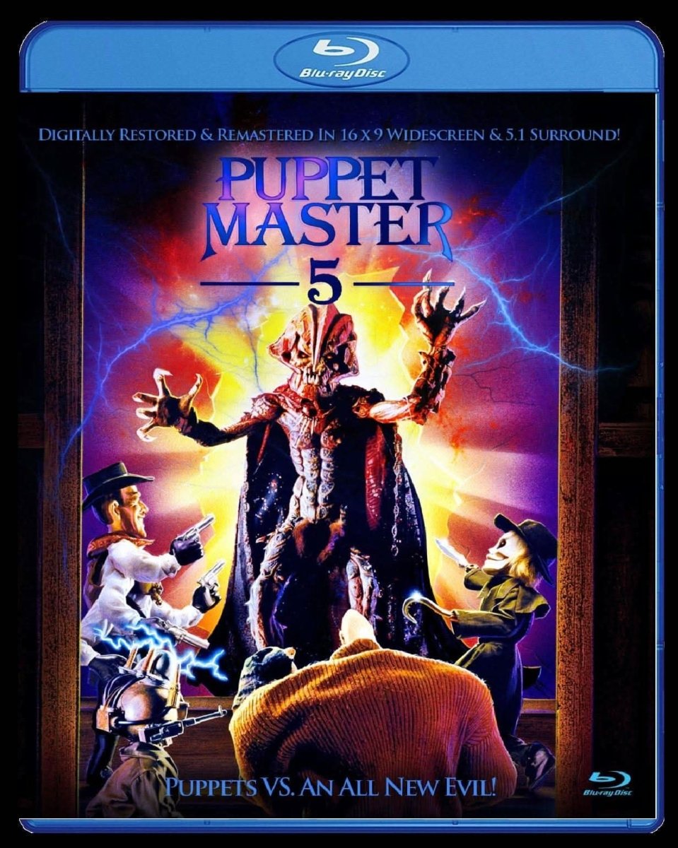 Puppet Master 5: Puppets vs An All New Evil Blu-ray - Media