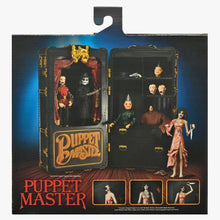 Load image into Gallery viewer, Puppet Master - 7&quot; Scale Action Figure - Leech Woman and Toulon&#39;s Puppet Case 2-Pack
