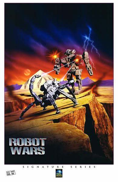 Robot Wars 11x17 Print - Full Moon Horror