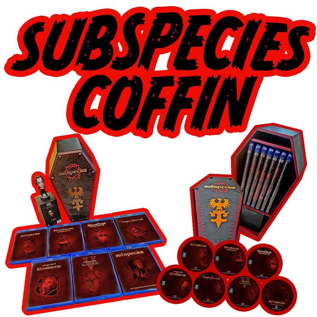 Subspecies 1991-2023 | Deluxe Coffin Box - Collectables and Clothing