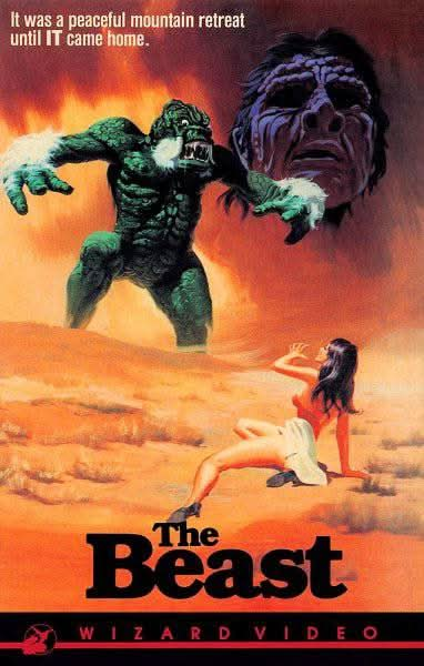 Wizard Video: The Beast (Big Box VHS) - Media