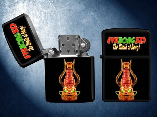 Zippo-Style Lighter (Alien Bong from Evil Bong 3D: The Wrath of Bong) - Collectables and Clothing